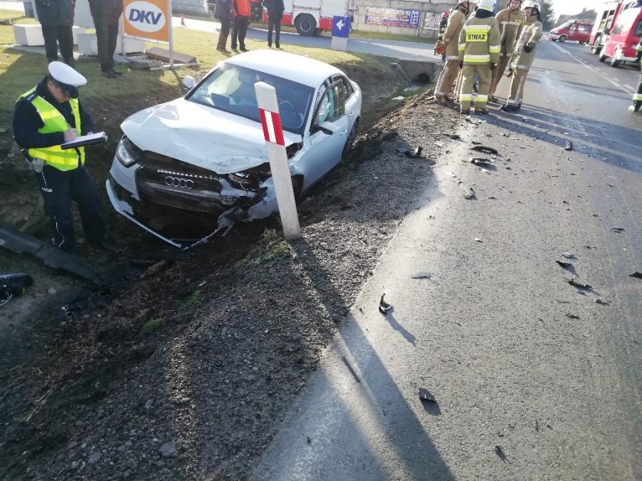 Wymusił pierwszeństwo. Trzeba było wezwać śmigłowiec LPR