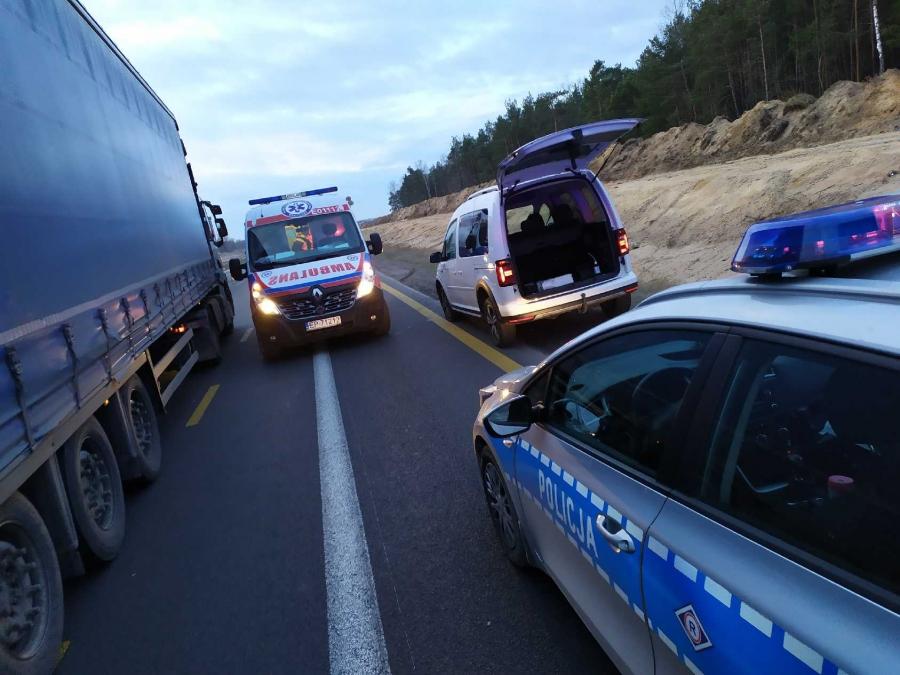 Uwaga! Policja poszukuje sprawcy potrącenia na DK1