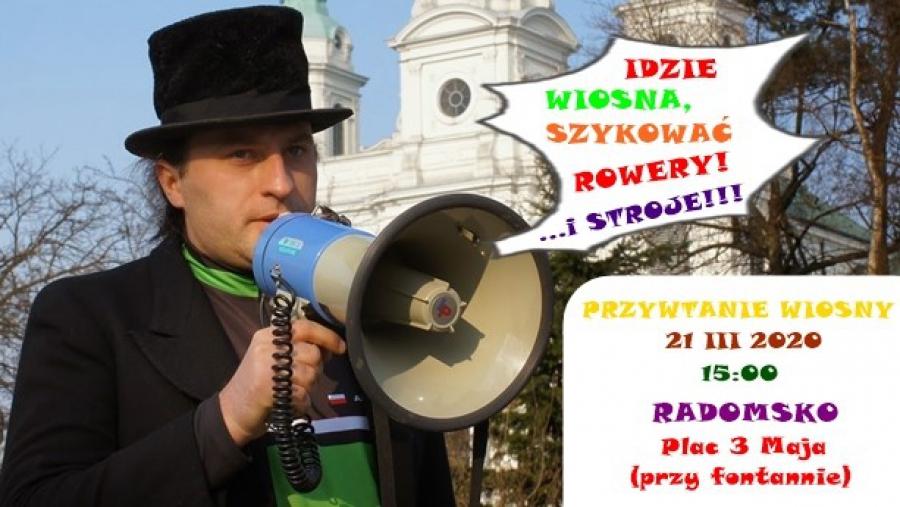 [AKTULIZACJA] Przywitanie wiosny na rowerach odwołane
