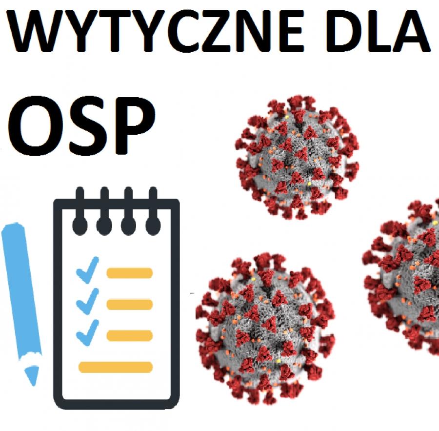 [KORONAWIRUS] Nowe przepisy dla OSP w związku z epidemią