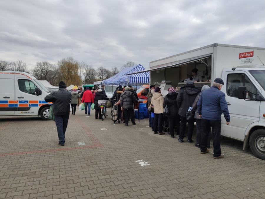 Targowica znów będzie czynna w czwartki. Z zachowaniem środków ostrożności