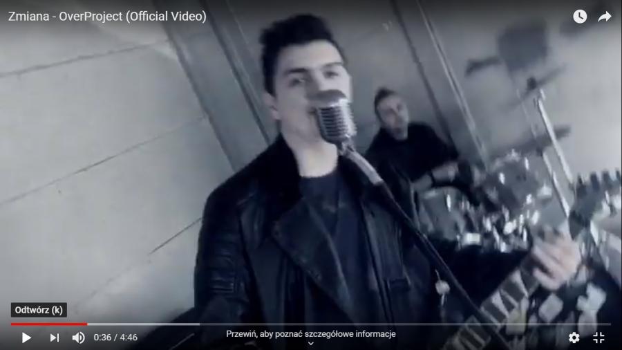 [WIDEO] Zmiana - najnowszy utwór radomszczańskiej grupy OverProjekt