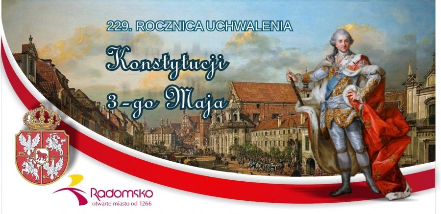 Radomszczańskie obchody święta 3 Maja w czasie epidemii