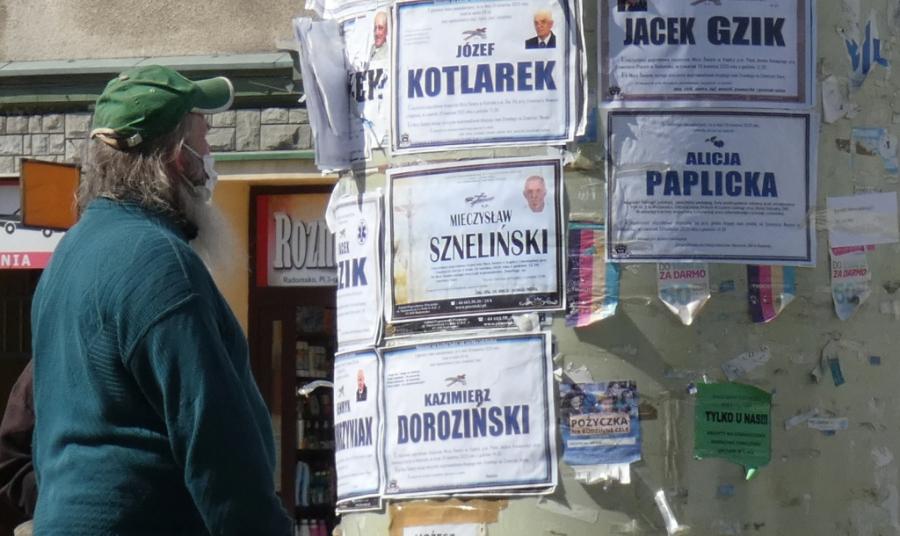 [W najnowszej Gazecie] W kwietniu dużo więcej zgonów