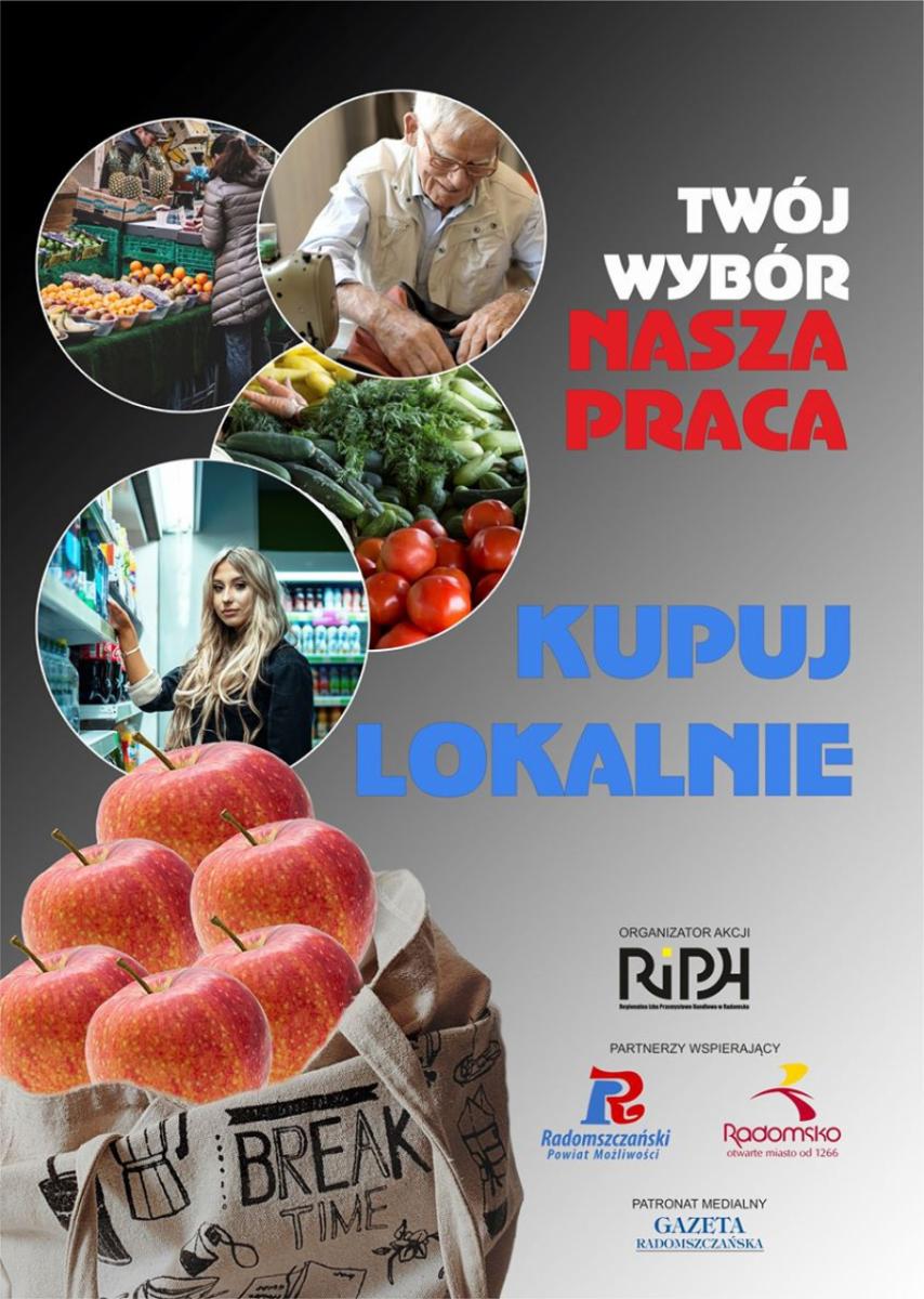 Kupuj lokalnie - radomszczańska RIPH solidarna z lokalnymi producentami