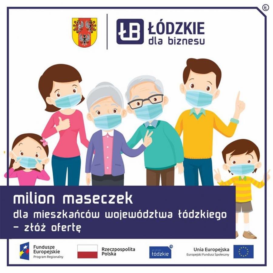 Uszyj maseczki dla mieszkańców łódzkiego