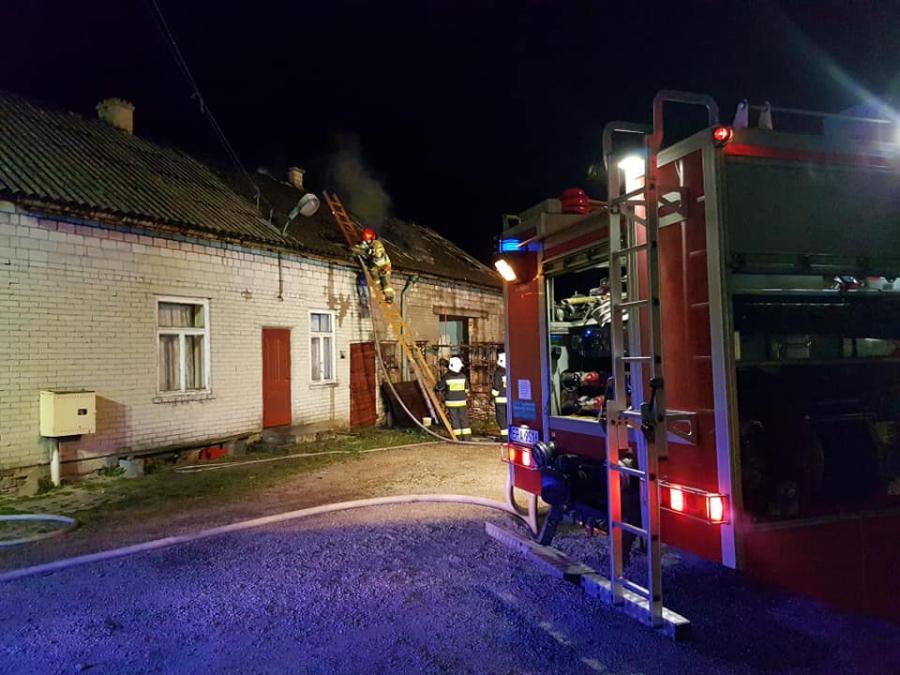 Sześć zastępów straży gasiło pożar w Amelinie