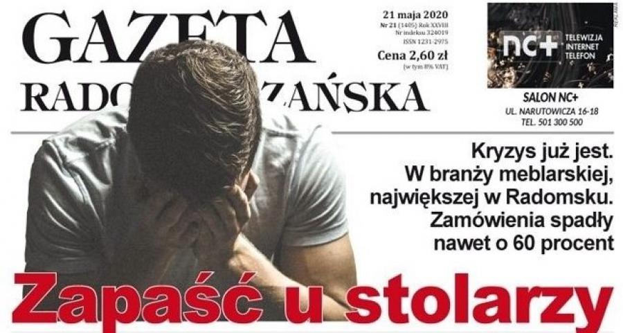 [W najnowszej Gazecie] Zapaść u stolarzy. Kryzys już jest