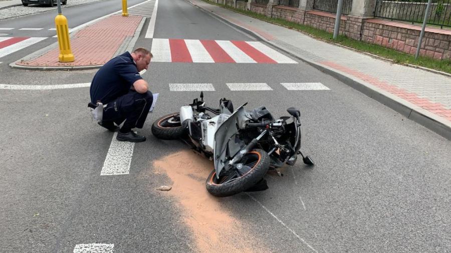 Wypadek w Łękawie. Zginął 22-letni motocyklista, mieszkaniec powiatu