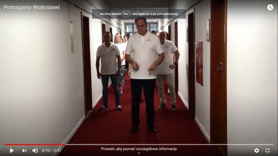 [WIDEO] W Urzędzie Miasta pompowali dla Wojtusia