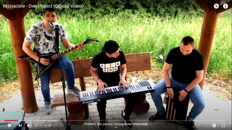 [WIDEO] Nowy klip zespołu OverProject. Chłopaków jest już trzech