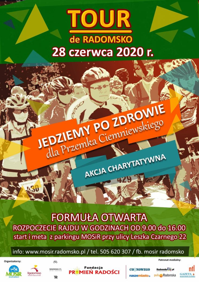 Tour de Radomsko: Jedziemy po zdrowie - dla Przemka Ciemniewskiego