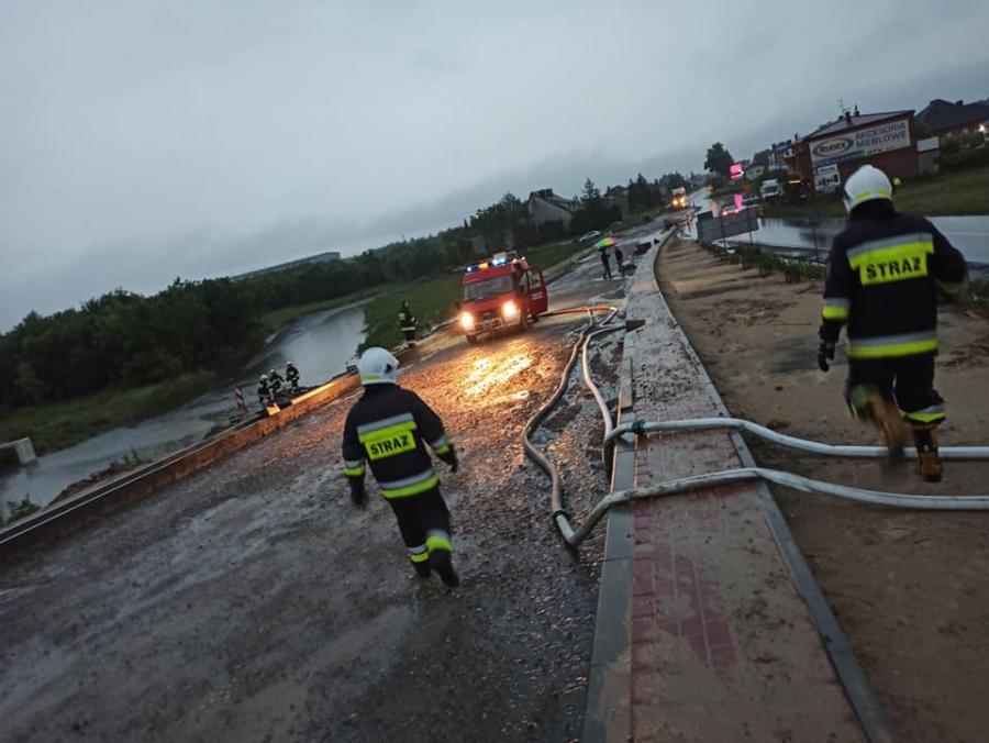 46 interwencji straży pożarnej w powiecie. Najgorzej w Radomsku