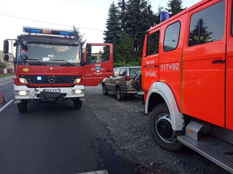 Strażacy gasili pożary budynków gospodarczych