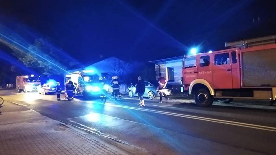 Doprowadził do kolizji i uciekł. Ślady prowadziły do domu 3 km dalej