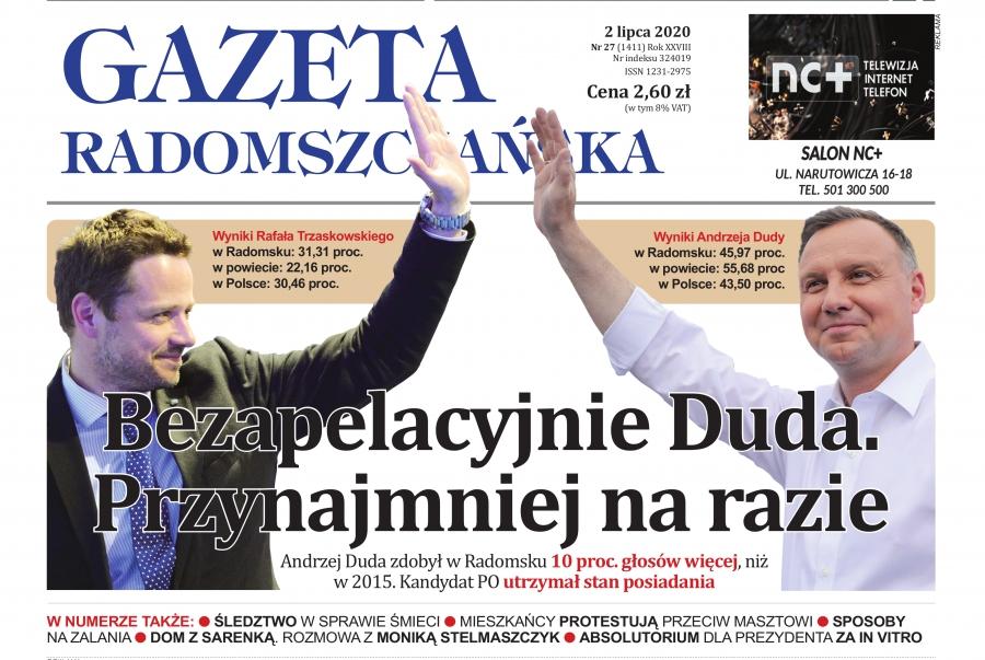 [W najnowszej Gazecie] Bezapelacyjnie Duda. Przynajmniej na razie