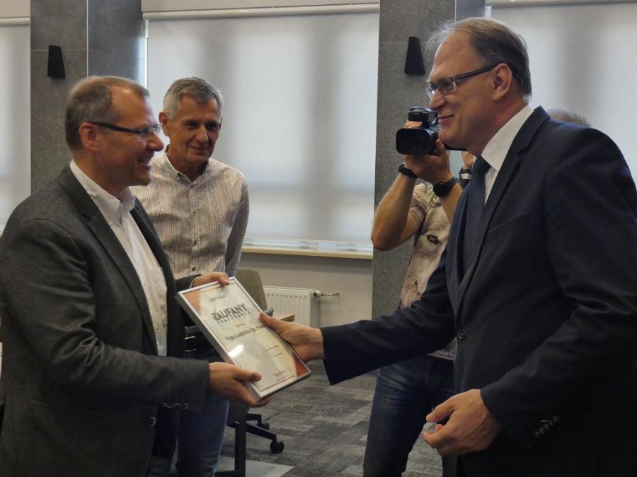 Certyfikaty Zaufany Pracodawca dla firm PRT i Frigo Logistic