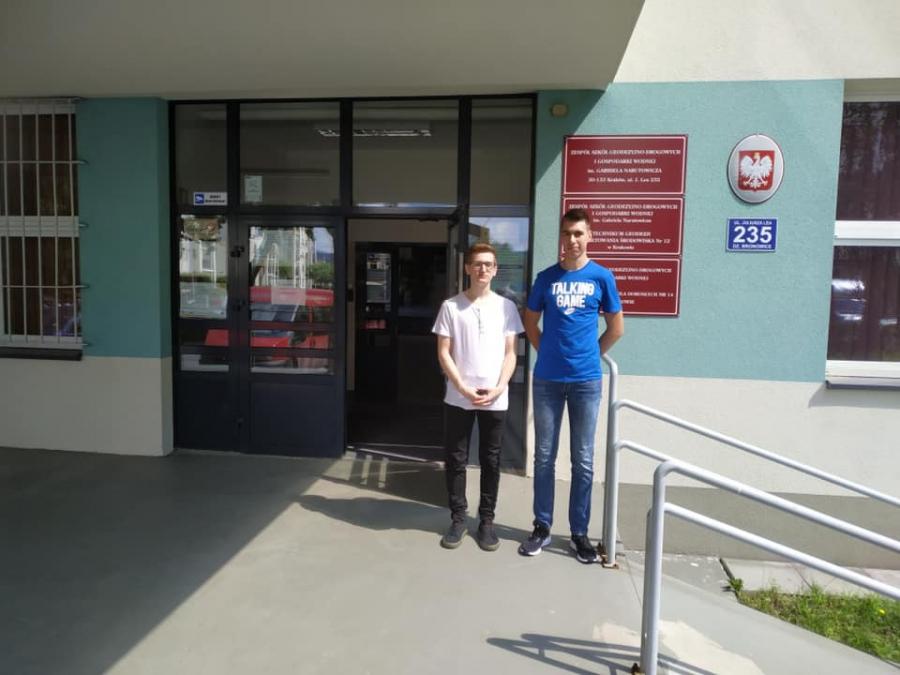 Geodeci z radomszczańskiej szkoły na olimpiadzie w Krakowie