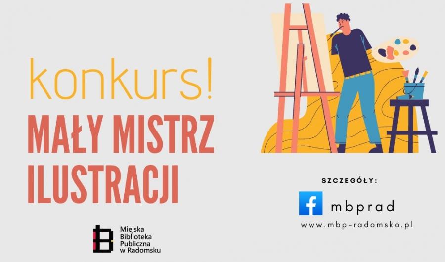 Biblioteka zaprasza na konkurs dla najmłodszych „Mały Mistrz Ilustracji