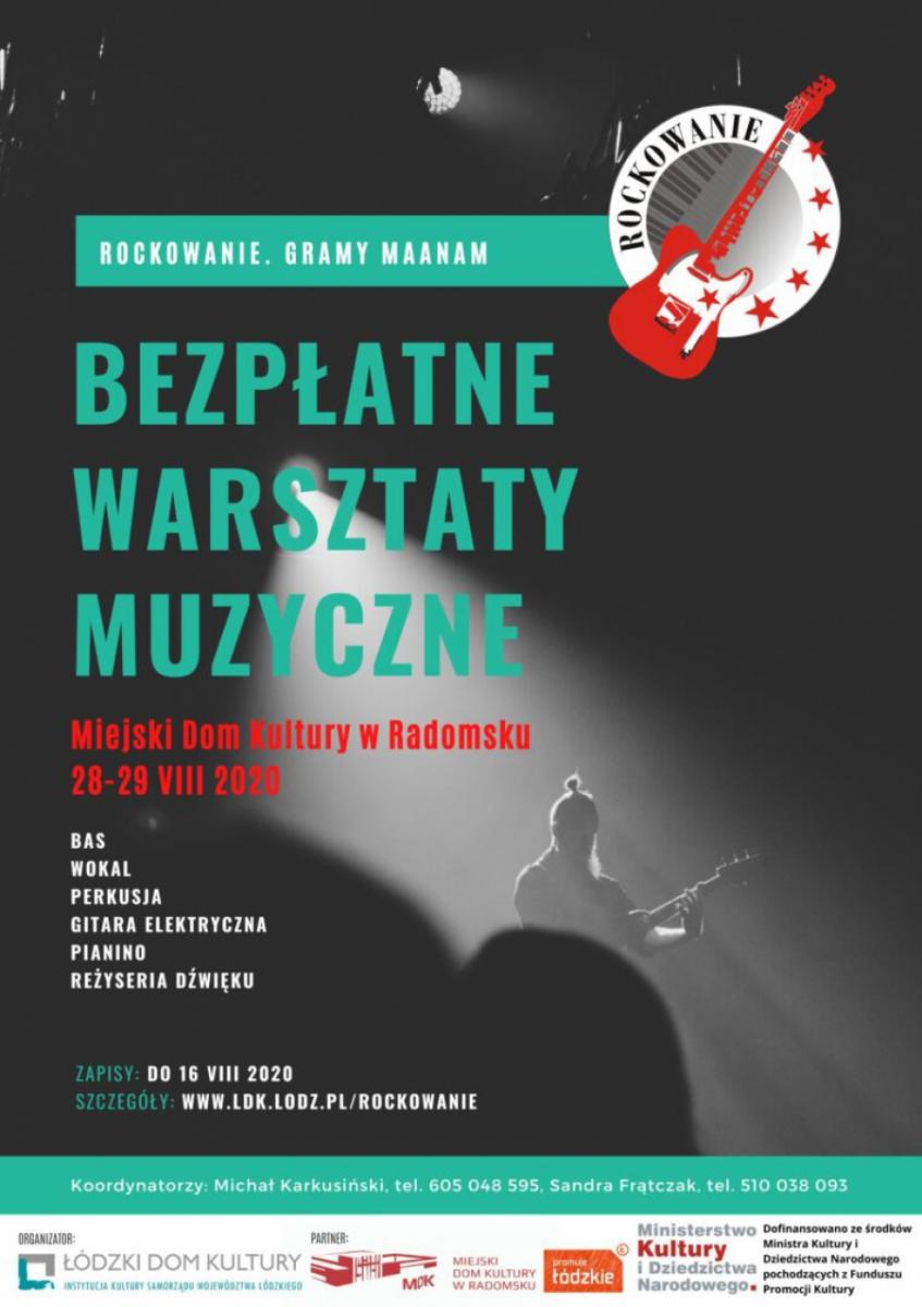 Warsztaty dla muzyków w Miejskim Domu Kultury: Gramy Maanam