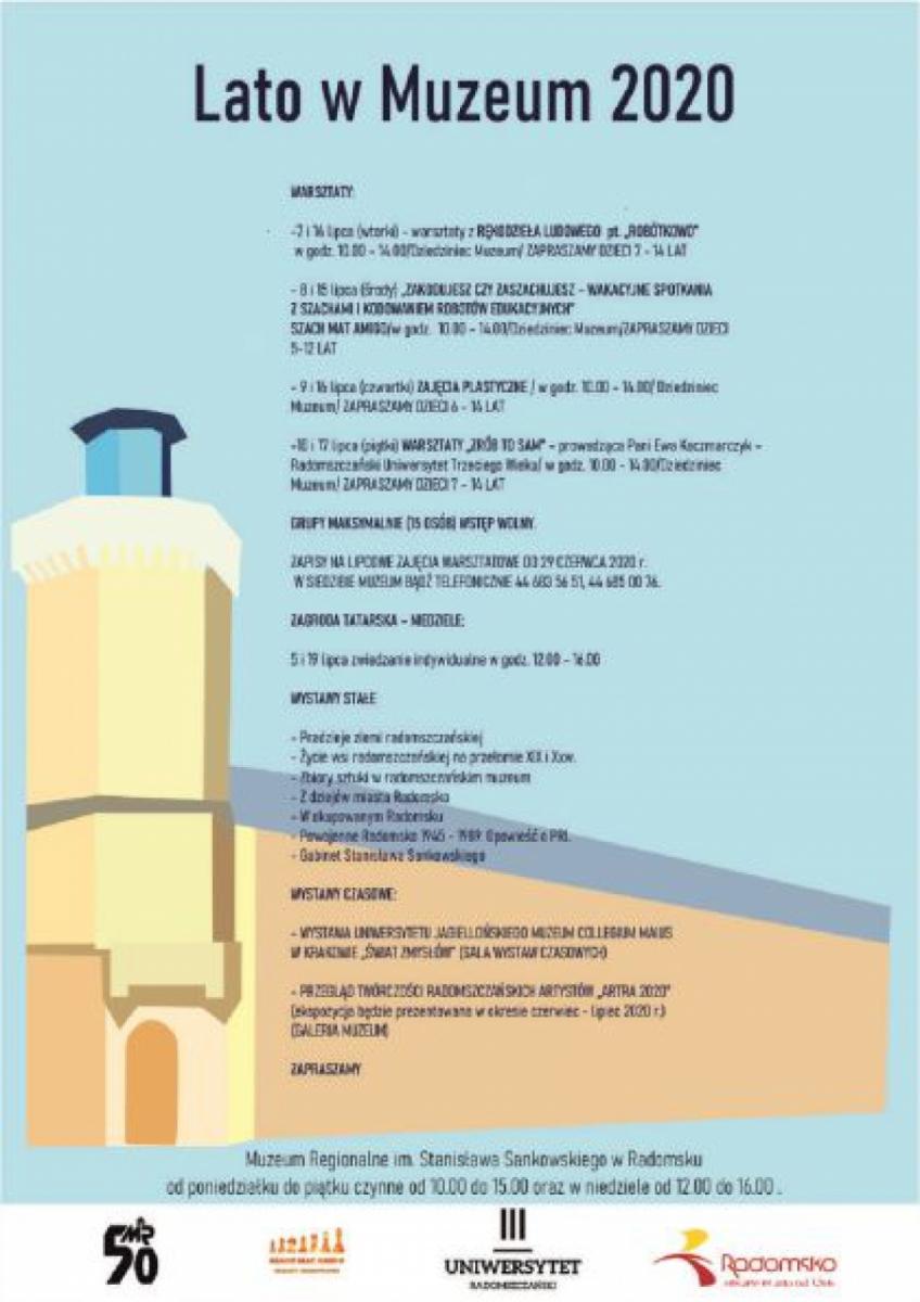 Bez planów na wakacje w sierpniu? Muzeum zaprasza na zajęcia i wycieczkę