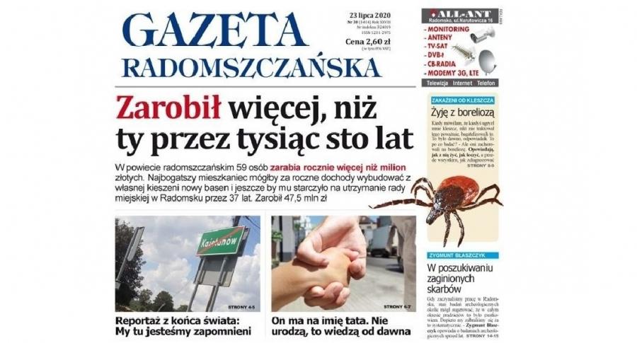 [W najnowszej Gazecie] Zarobił w rok więcej, niż ty przez tysiąc sto lat