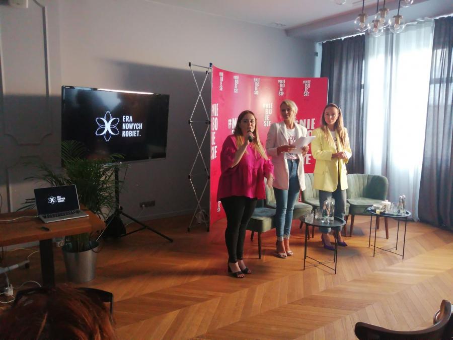Jak dodać kobietom odwagi i siły. Opowiadała Joanna Przetakiewicz