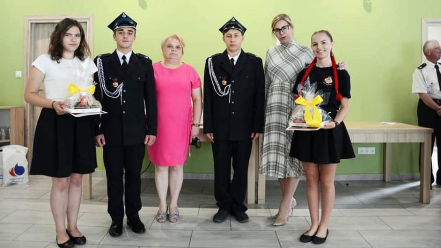 Spotkanie strażaków z OSP Maluszyn i wyniki ogólnopolskiego konkursu