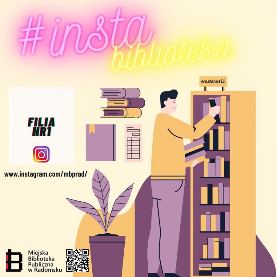 Miejska Biblioteka Publiczna w Radomsku jest na Instagramie