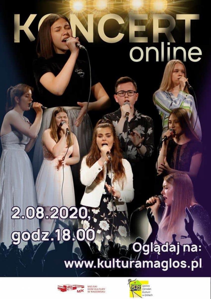 Koncert online adeptów Studia Piosenki już 2 sierpnia