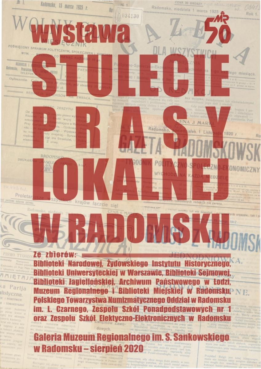 [WIDEO] „Stulecie prasy lokalnej w Radomsku” - nowa wystawa w muzeum