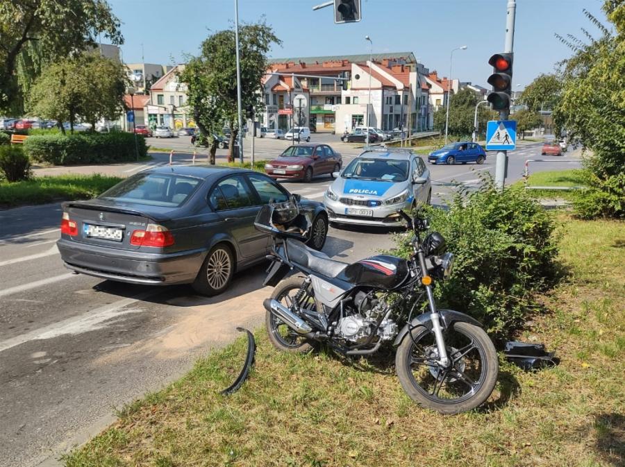 48-latek z Radomska wsiadł na motocykl choć stracił prawo jazdy