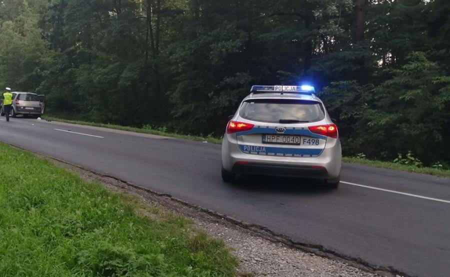 Wypadek na drodze Radomsko-Gidle. Jedna osoba nie żyje