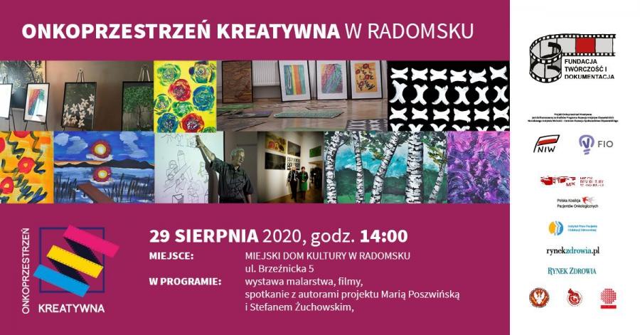 Onkoprzestrzeń w Radomsku. Wystawa, spotkania i projekcje w MDK