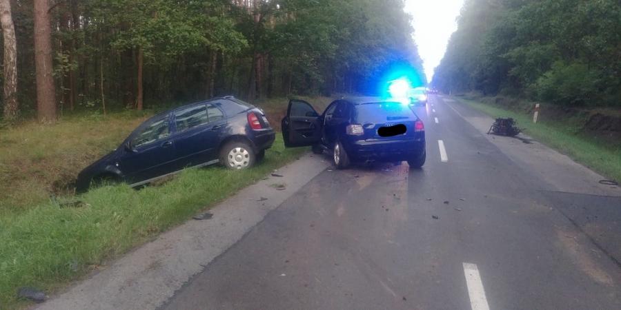 45-latek z Radomska miał 2,3 promila w wydychanym. Na Gidelskiej uderzył w skodę