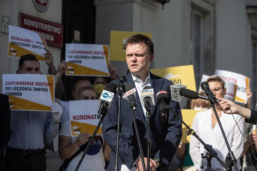 W Radomsku powstają struktury Ruchu Hołowni? Łódź: tworzy je Kamil  Bugdal. Bugdal: Ja? Nie!