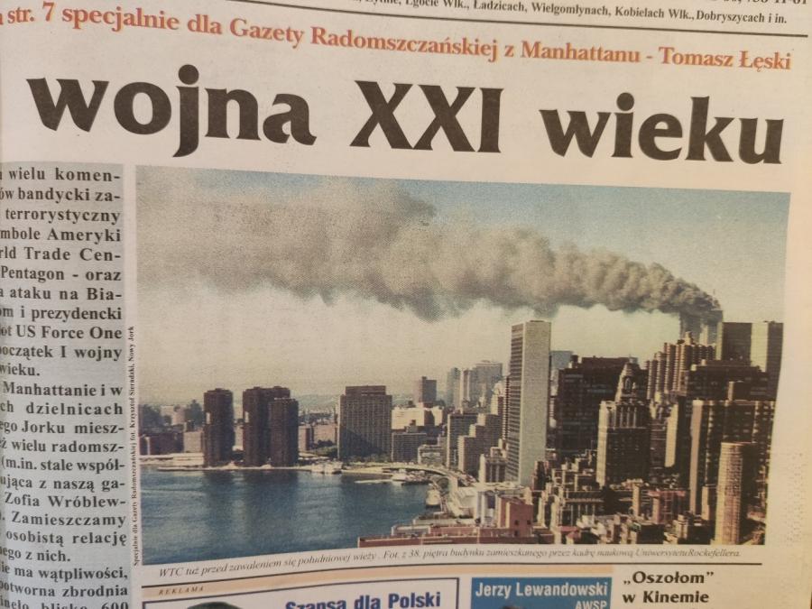 I wojna XXI wieku - 19 lat temu terroryści zaatakowali World Trade Center w Nowym Jorku
