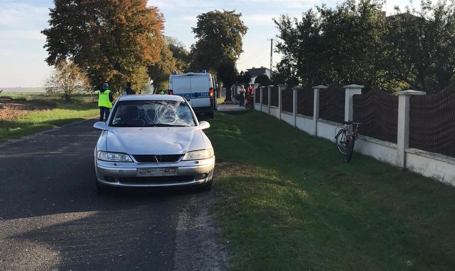 Zginął 45-letni rowerzysta potrącony przez kierowcę opla