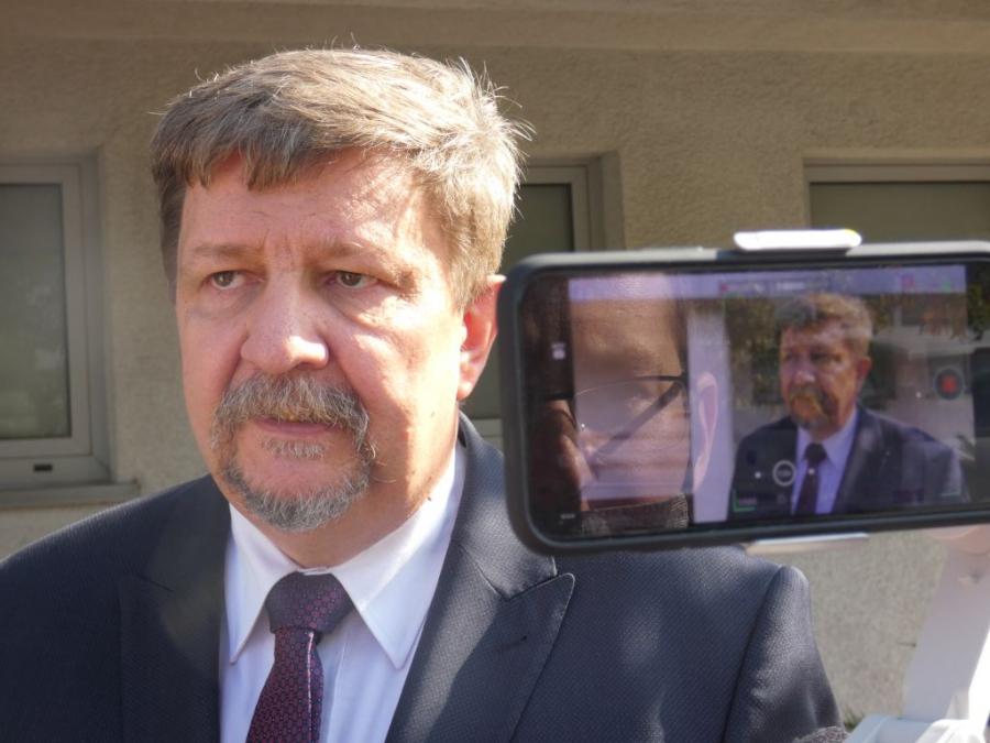 Marszałek Grzegorz Schreiber w Radomsku rozmawiał z samorządowcami