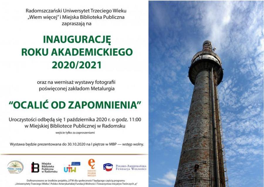 „Ocalić od zapomnienia”: RUTW „Wiem więcej” rozpoczyna rok akademicki