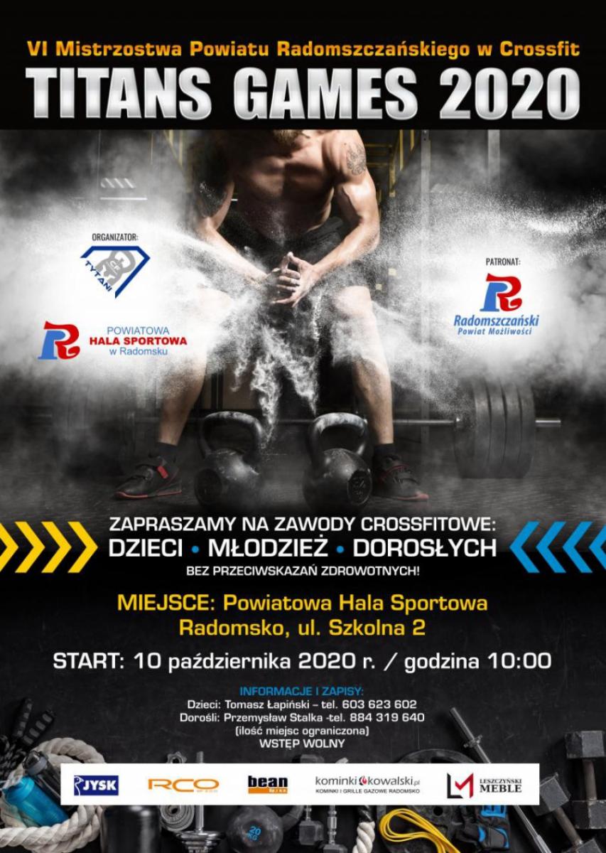 VI Mistrzostwa Powiatu w CrossFit „Titans Games 2020”
