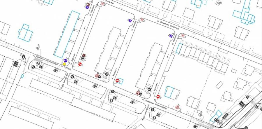 Tajne przez poufne: ankieta w sprawie zmiany organizacji ruchu przy ulicy Chrobrego