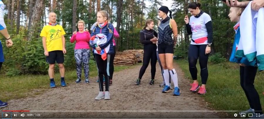 Biegam bo lubię lasy - akcja Nadleśnictwa i KBKS-u [MATERIAŁ WIDEO]
