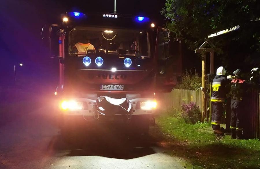 Wola Życińska: w sobotę 31-latek groził, że poleje się benzyną i podpali