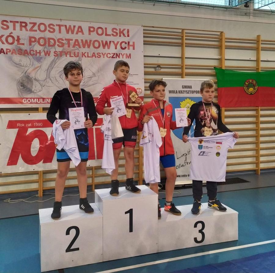 Mistrzostwa Polski podstawówek w mini zapasach, Dziewiątka na pudle