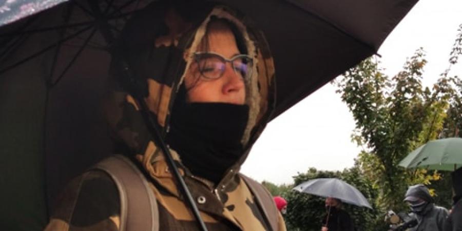 Kolejny protest Anny Dziadkiewicz. Tym razem chodzi o szpital