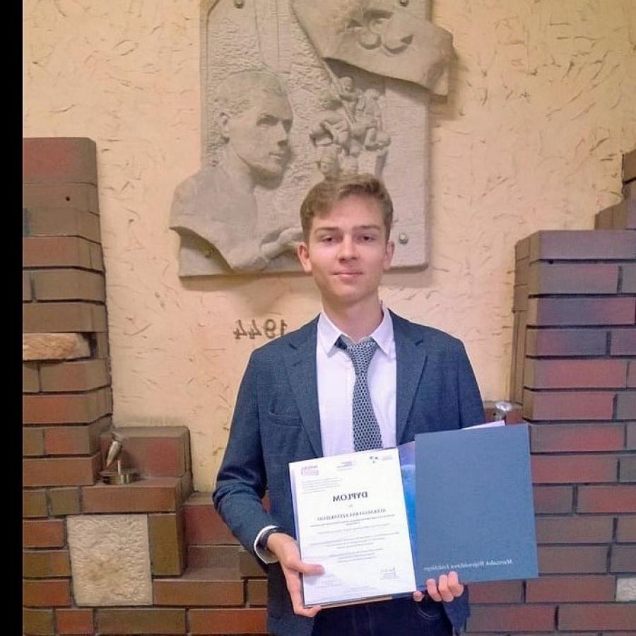 Aleksy Bałaziński Finalistą „Matury na 100 procent