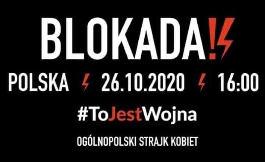 Radomsko organizuje blokadę. W poniedziałek protest kobiet w sprawie aborcji