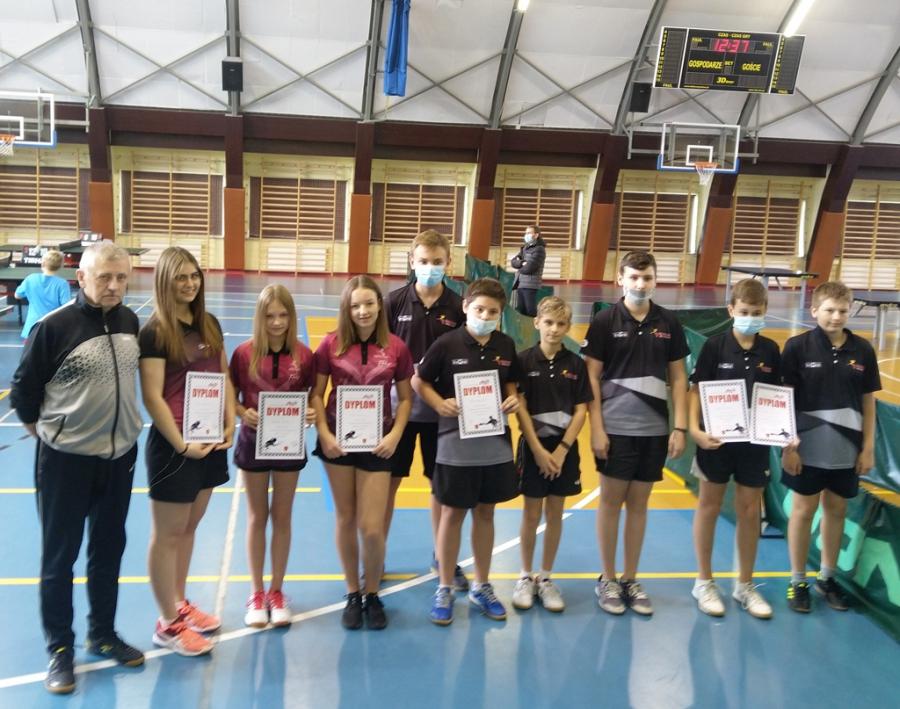 [Tenis stołowy] Dobry występ najmłodszych zawodników UMLKS Radomsko