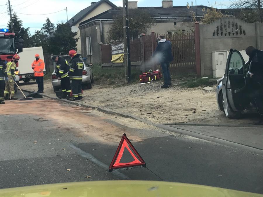 [UWAGA] Wypadek na ulicy Krakowskiej. Jedna osoba została ranna